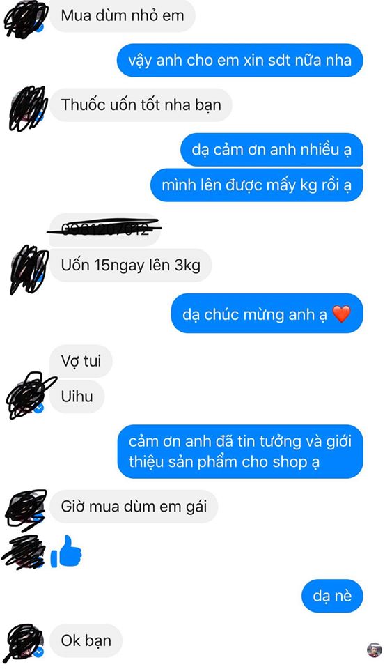 Phản hồi thuốc tăng cân Wisdom Weight 34