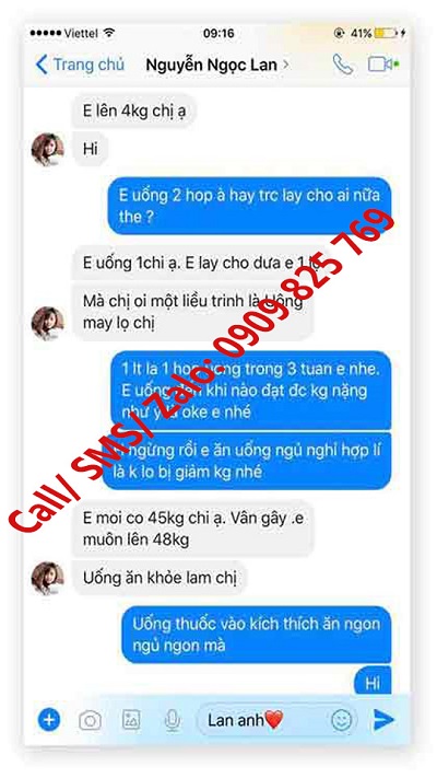 Phản hồi về thuốc tăng cân Wisdom Weight 1