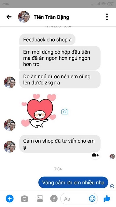 Bình luận về sản phẩm của khách hàng