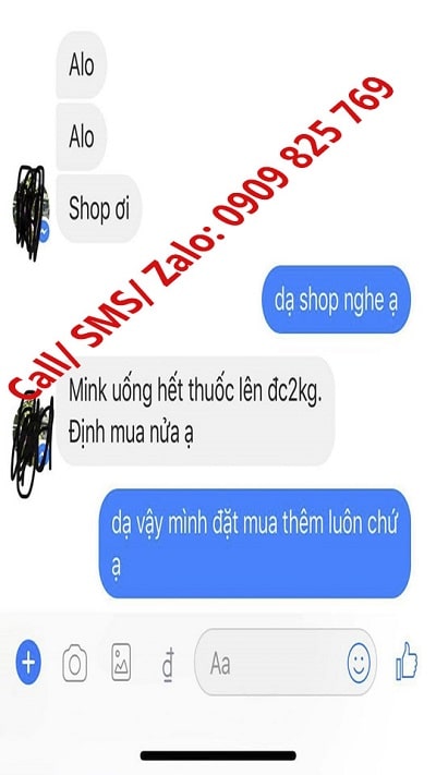 Phản hồi của khách hàng sau khi dùng thuốc tăng cân Wisdom Weight