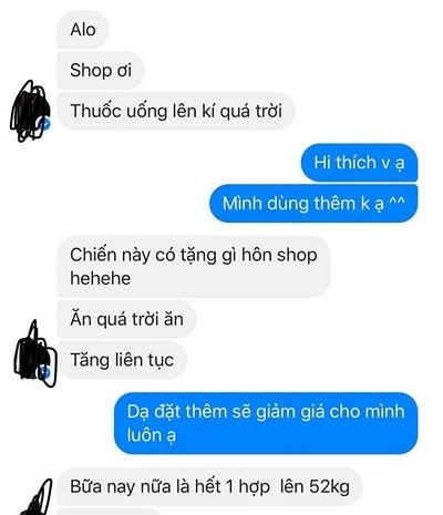Phản hồi của khách hàng