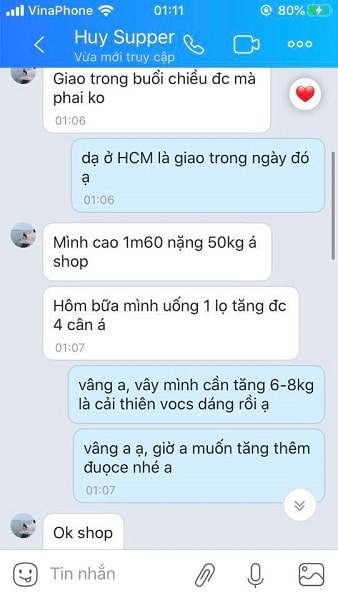 Phản hồi của khách hàng