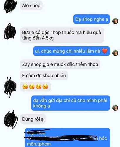 Phản hồi của khách hàng