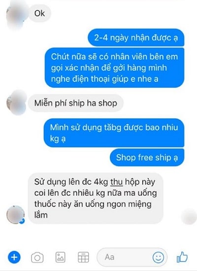 Phản hồi của khách hàng
