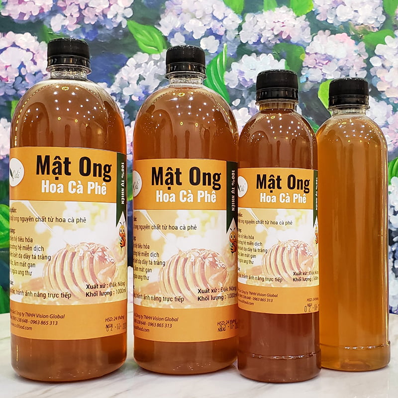 Mật ong hoa cà phê giá dao động từ 200 - 300 nghìn đồng