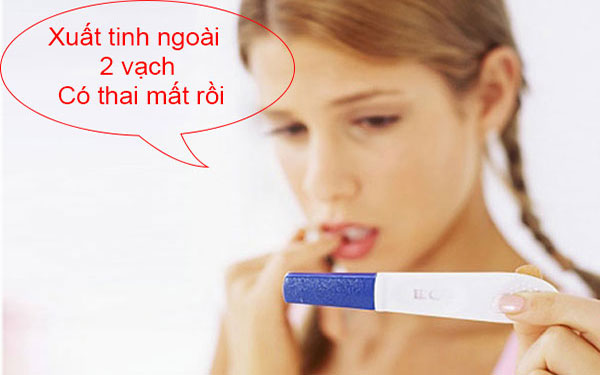 Xuất tinh ngoài hoàn toàn vẫn có thể mang thai