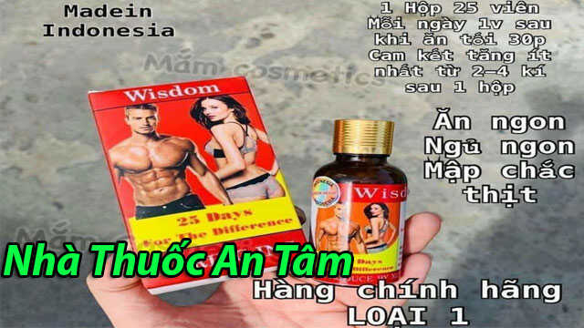 Mua thuốc tăng cân Wisdom Weight tại Hà Nội