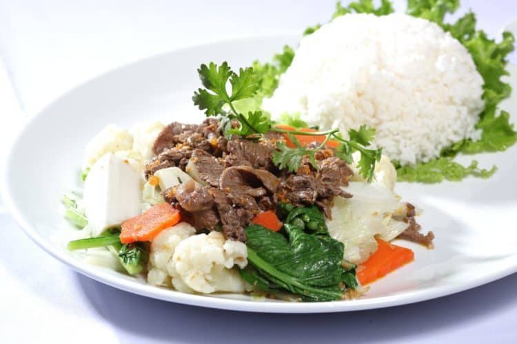 Thịt bò nạc giúp tăng cân