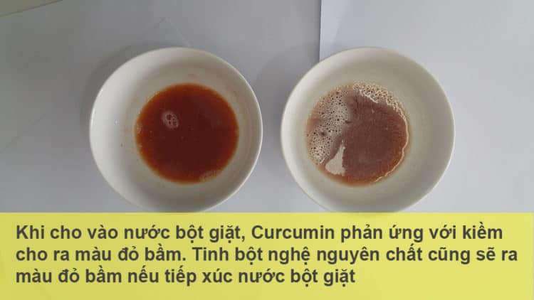 Cách nhận biết tinh bột nghệ thật dựa vào chất lượng curcumin