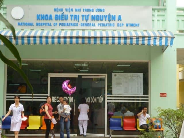 Khám bệnh tại khu Tự nguyện A