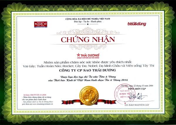 Thương hiệu Rocket 1h đã được kiểm định chất lượng