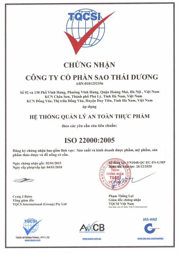 Thương hiệu Rocket 1h đã được kiểm định chất lượng