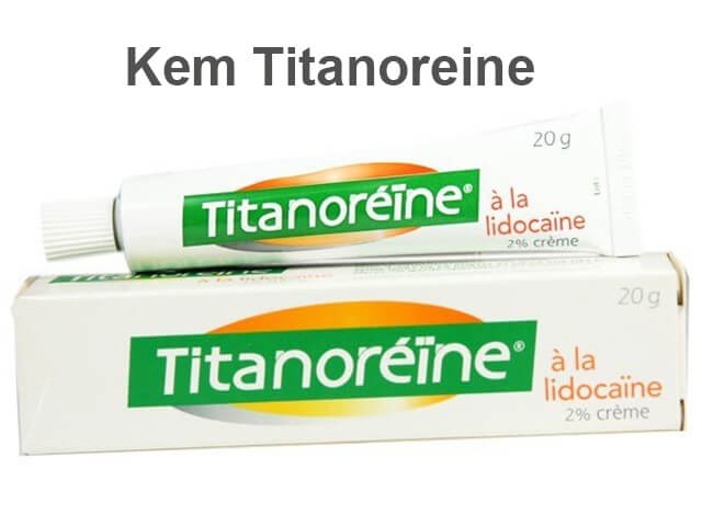 THUỐC BÔI TRĨ TITANOREINE