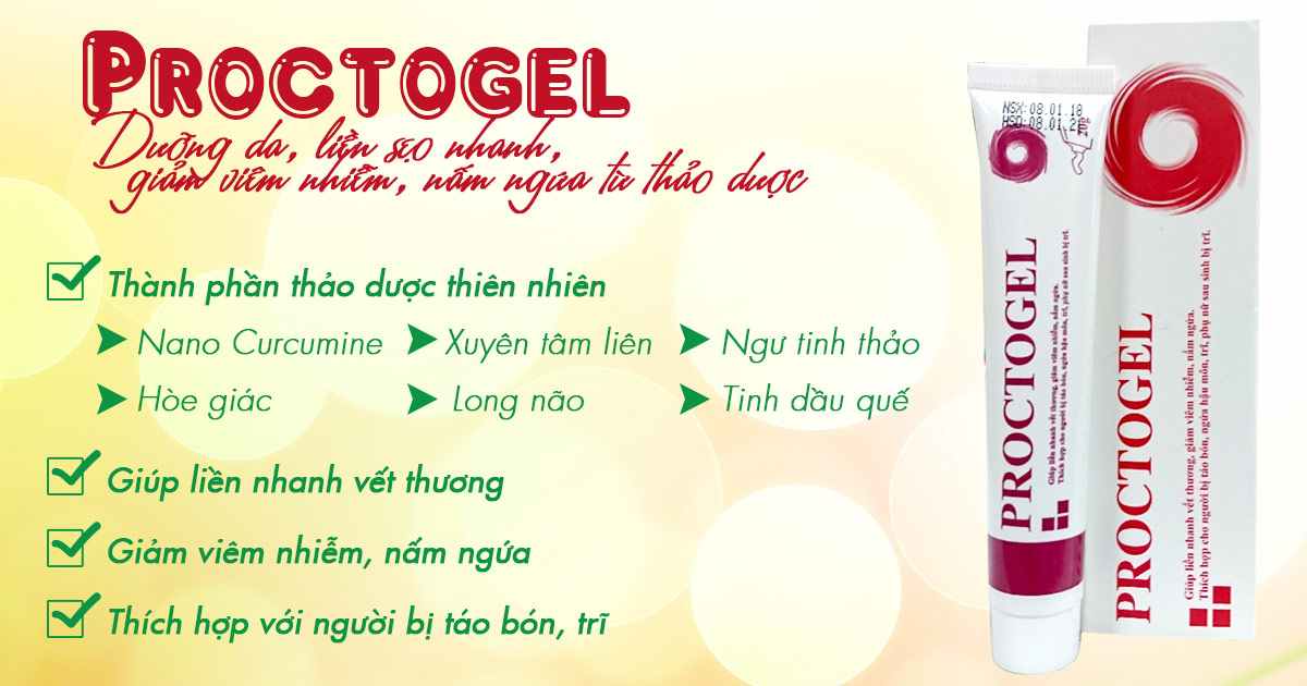 THUỐC BÔI TRĨ CỦA Ý PROCTOGEL