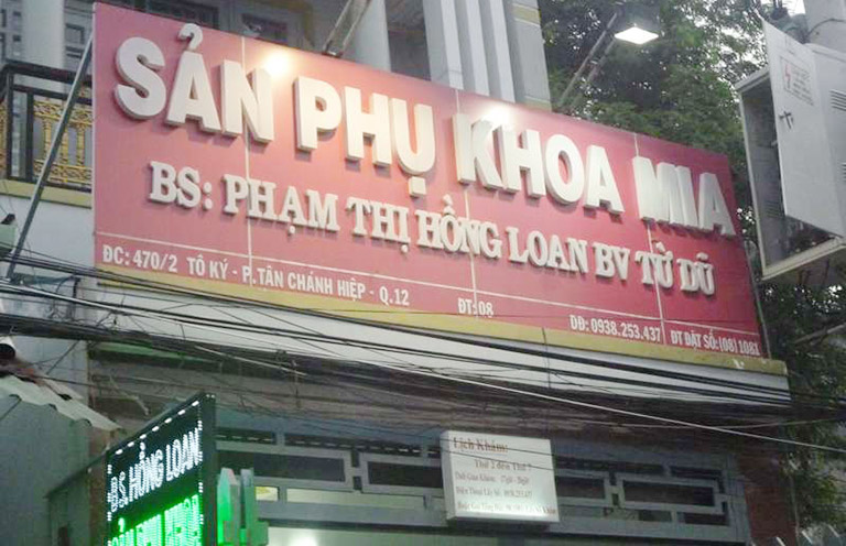 phòng khám phụ khoa ngoài giờ tphcm