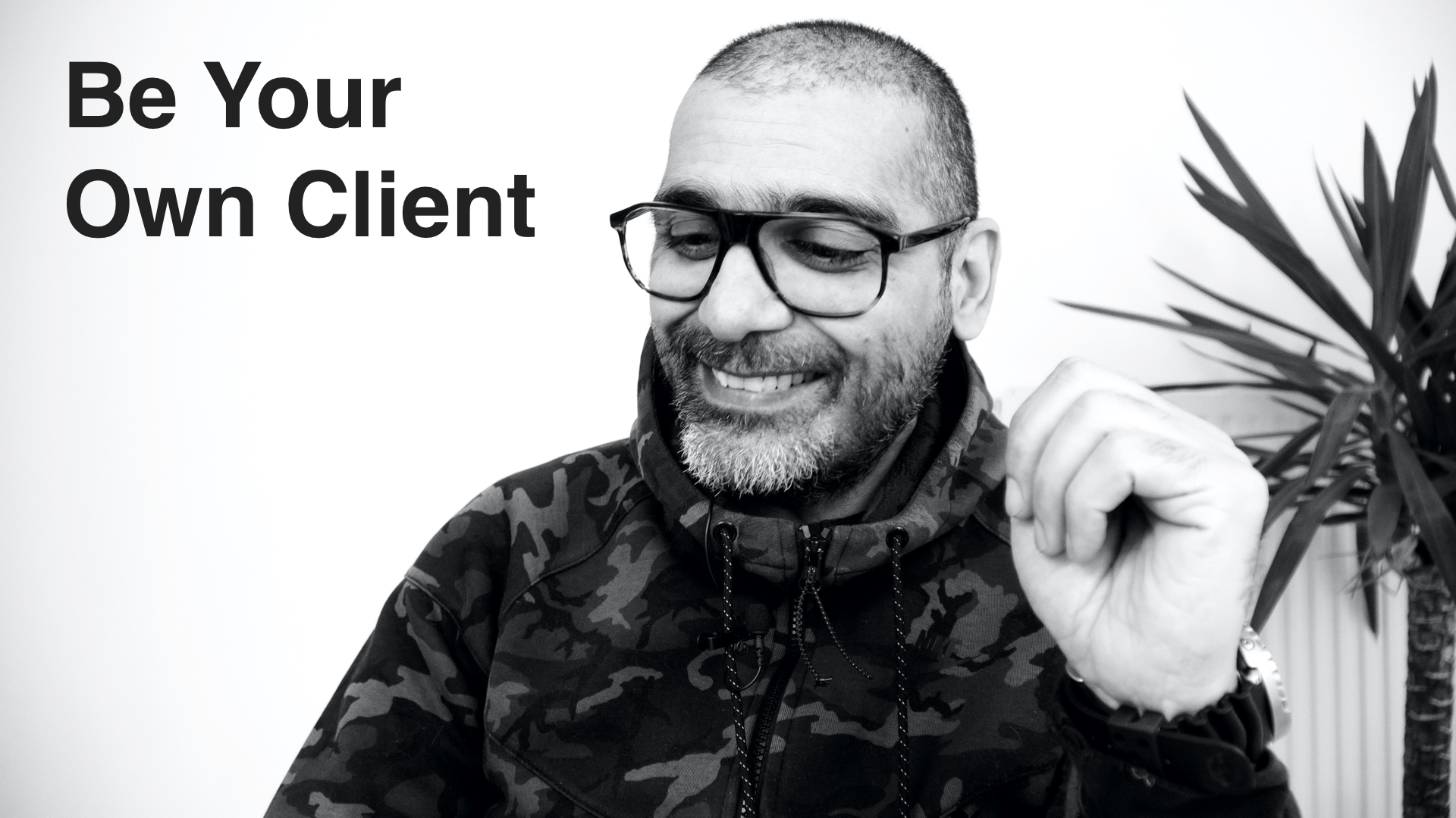 Be your own client, then simplify