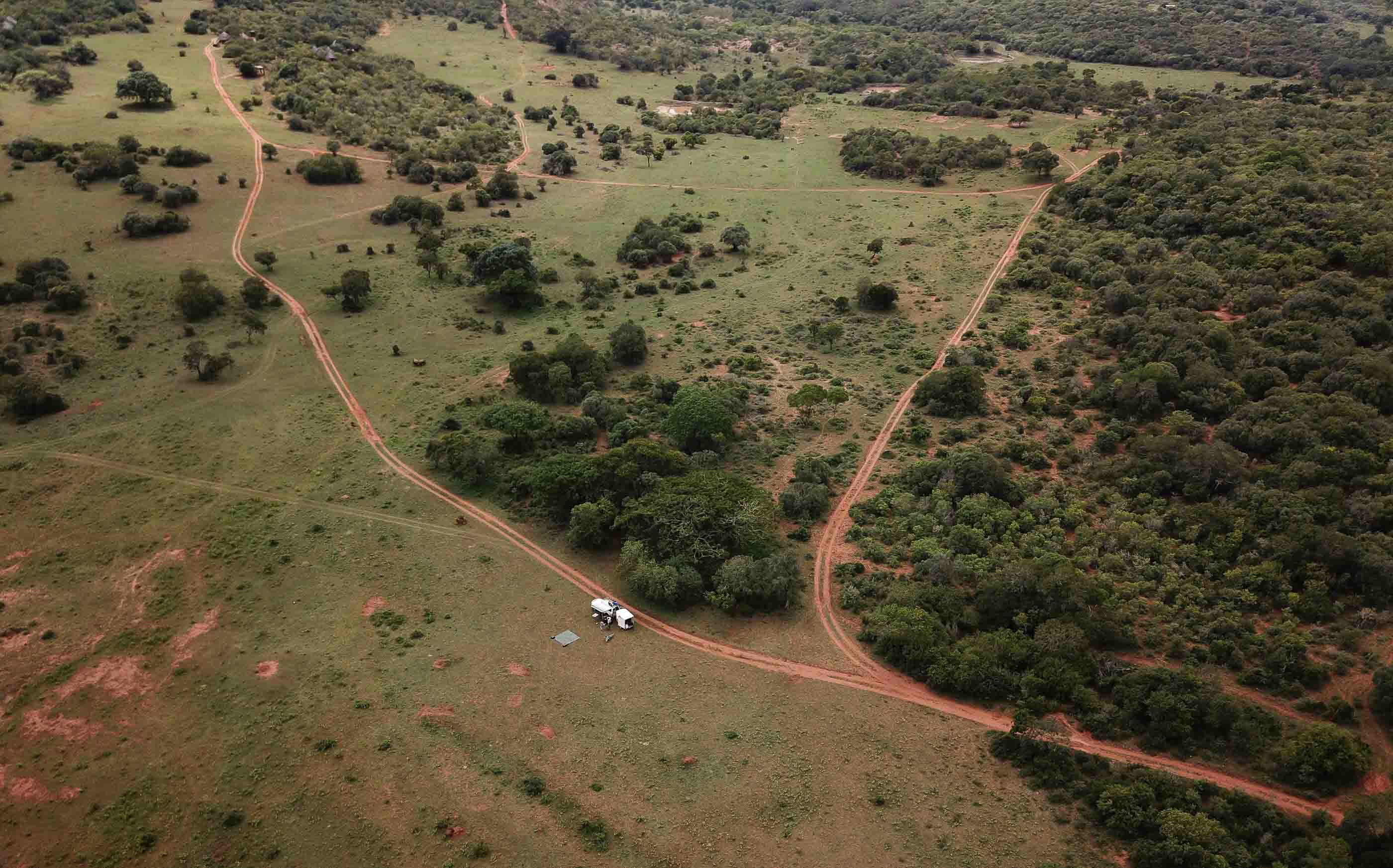 drone testing station in South Africa