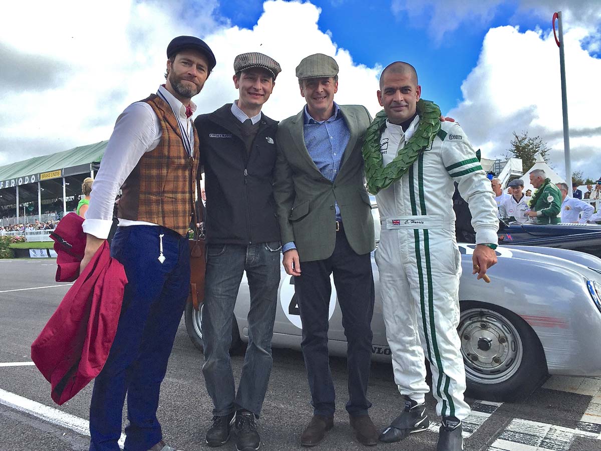 Goodwood Revival Meeting - Fordwater Trophy 2nd place - Maxted Page - Porsche Specialists