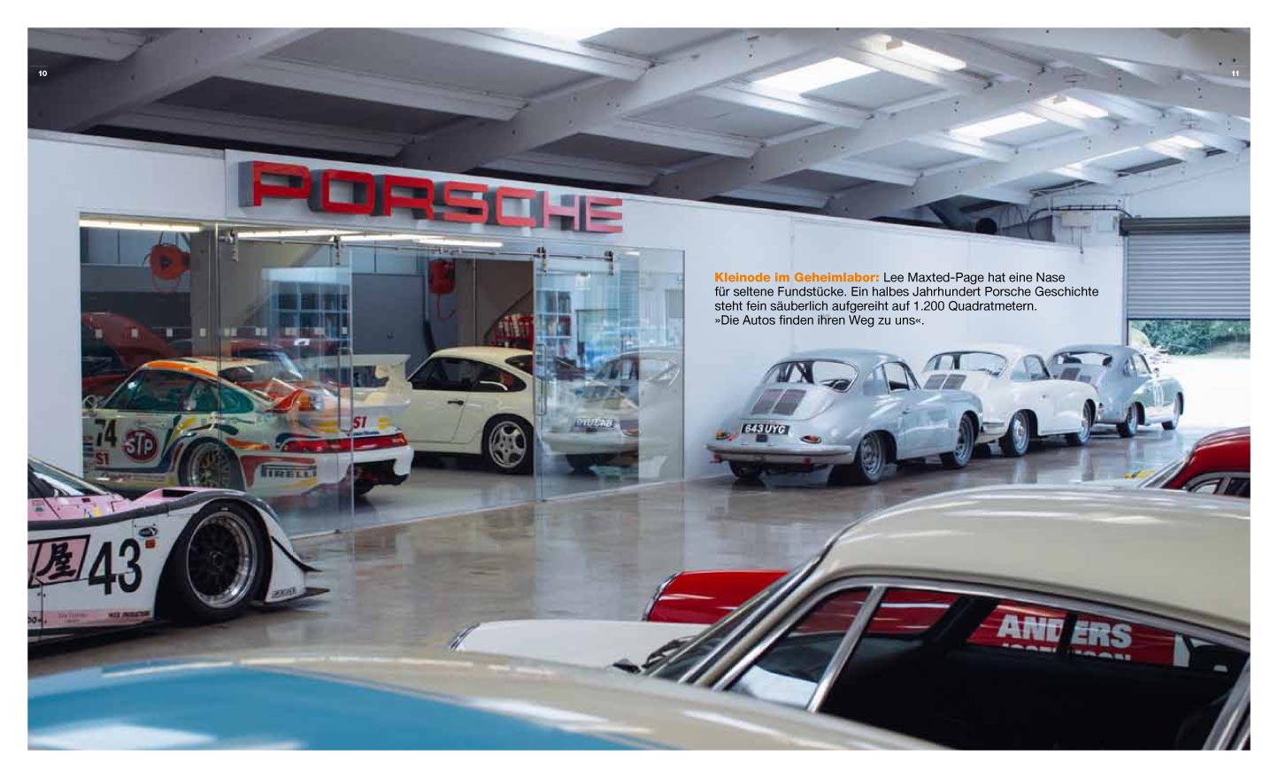 Porsche Classic visit Maxted-Page UK Porsche