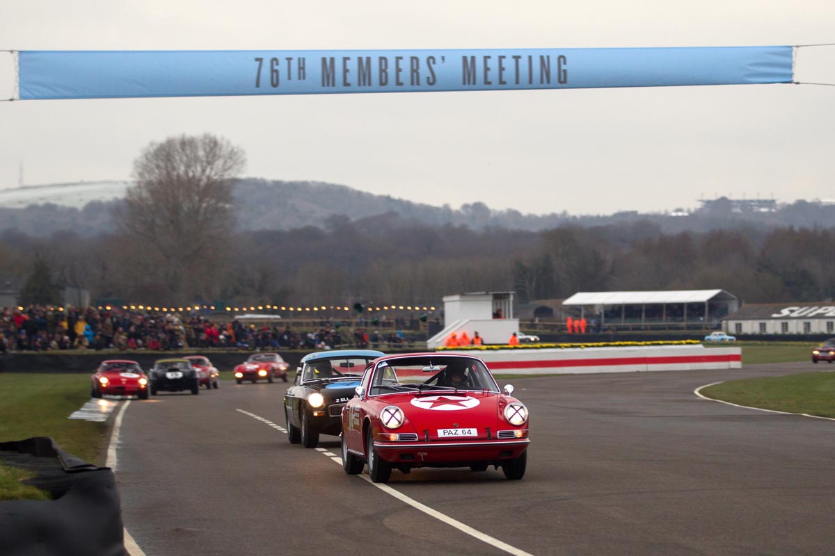 76th Goodwood Members Meeting — Maxted-Page historic Porsche racing