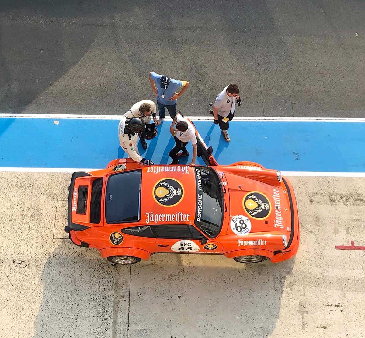 76th Goodwood Members Meeting — Maxted-Page historic Porsche