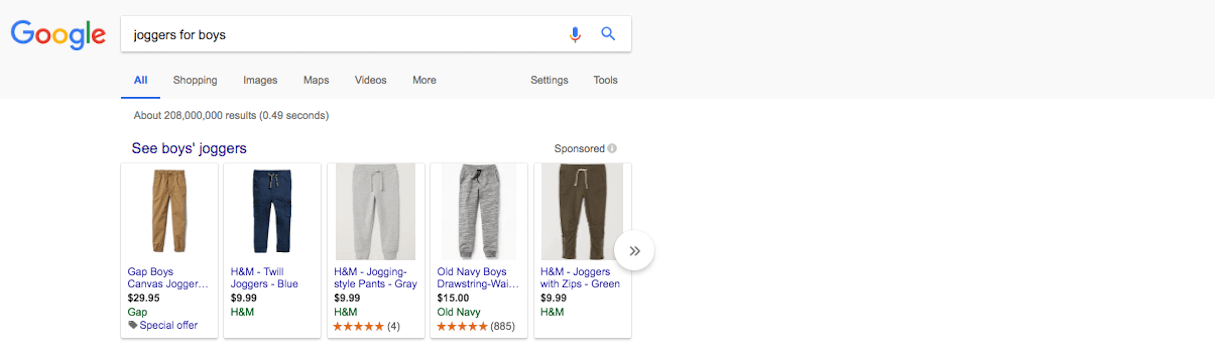 More google ranking images