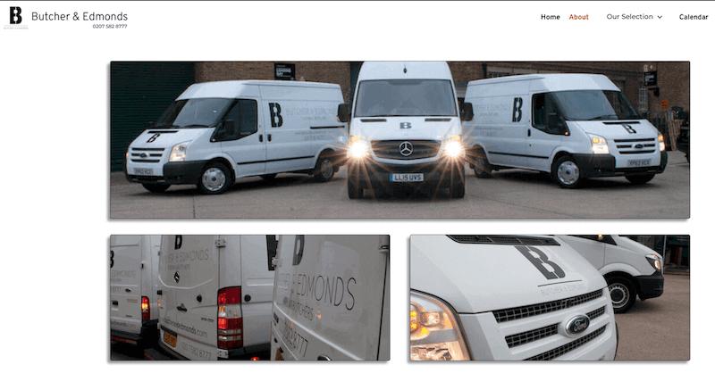 Butchers And Edmonds Vehicles
