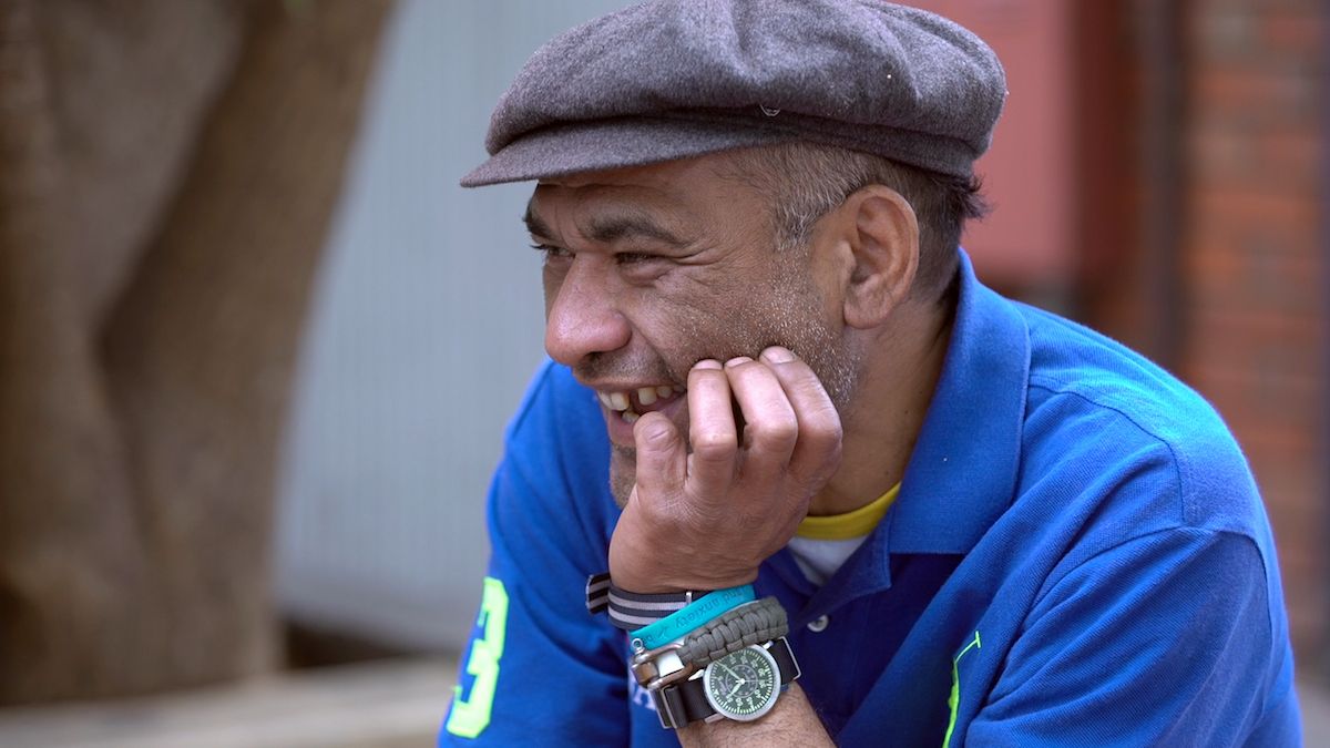 Image of a rustic older man
