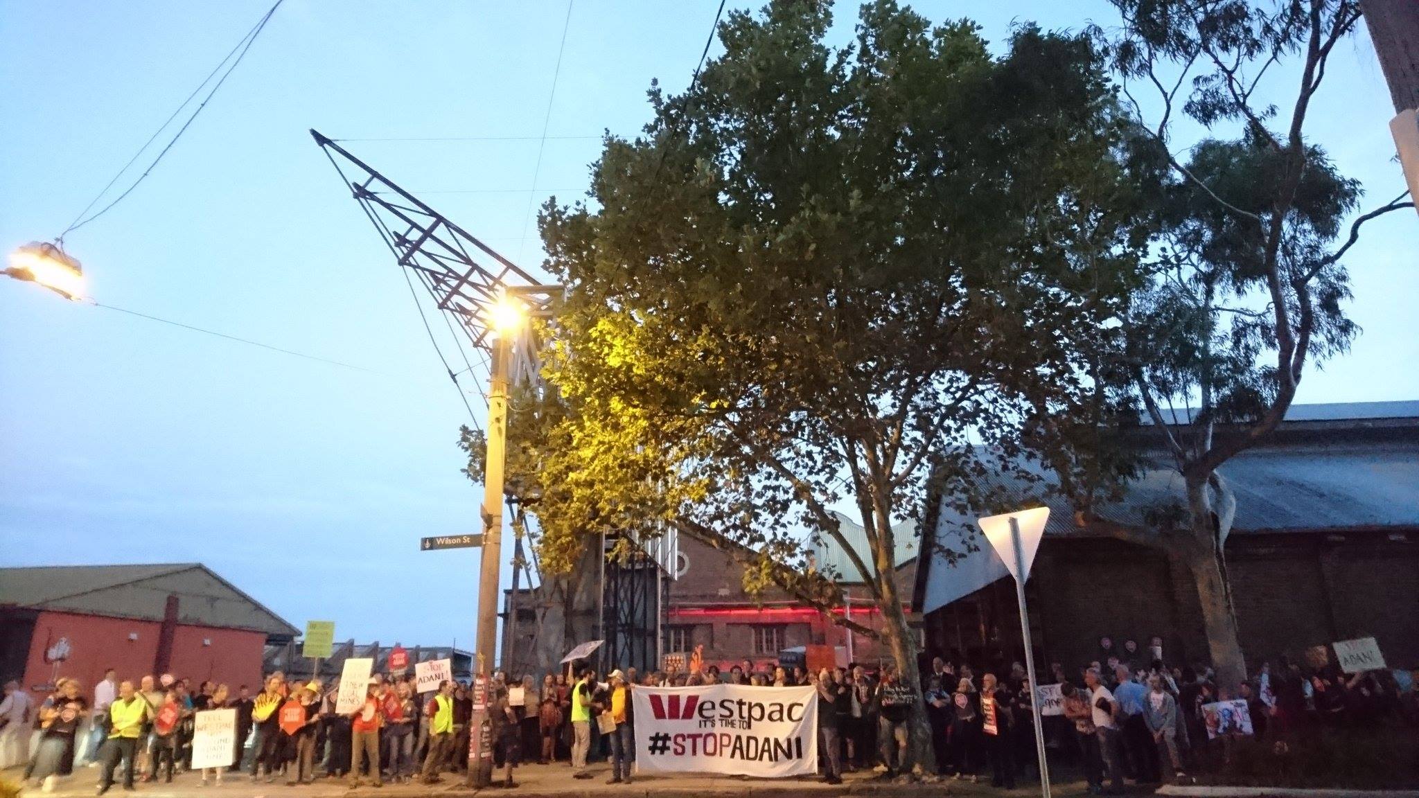 Adani Coal Mine Protest - Westpac