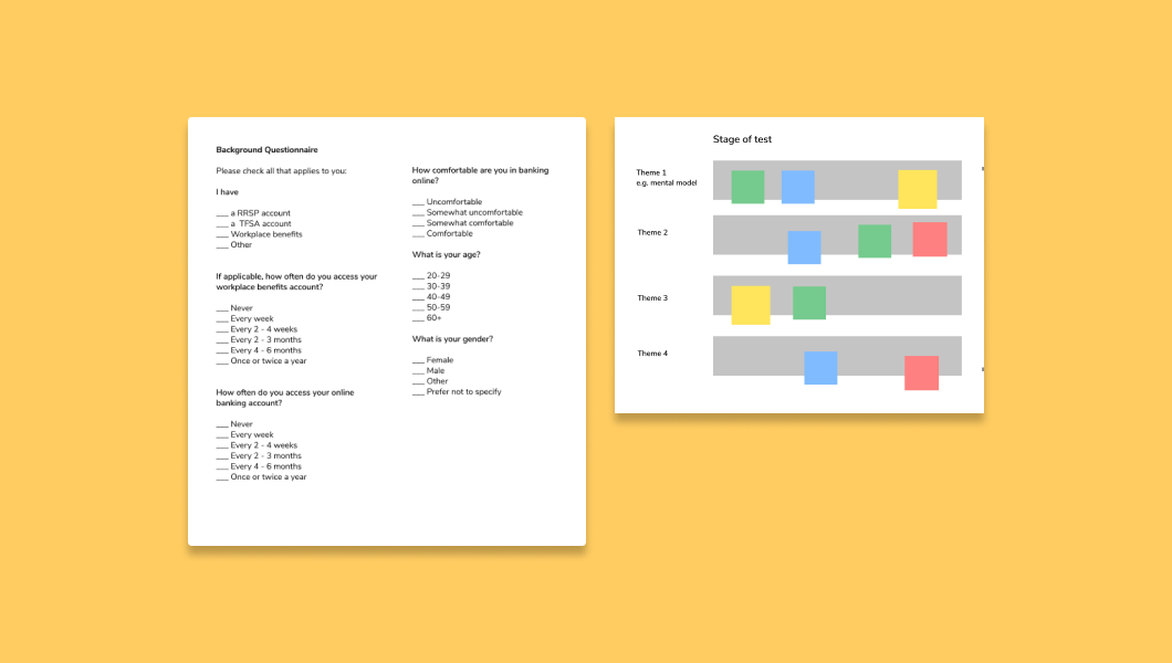 An illustration of a usability test