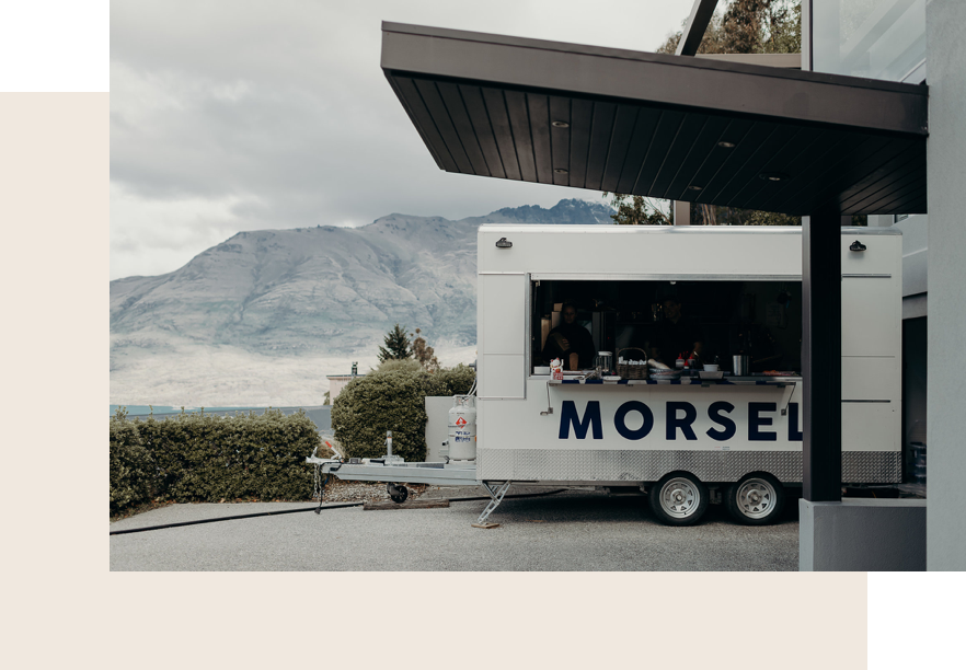 Morse food truck in Queenstown.