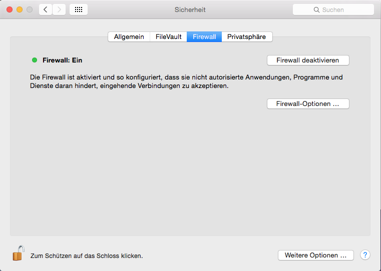 Jocr Mac Sicherheit