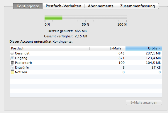 Jocr E-Mail Posteingang