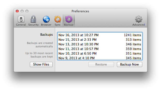 Jocr Backup 1Password