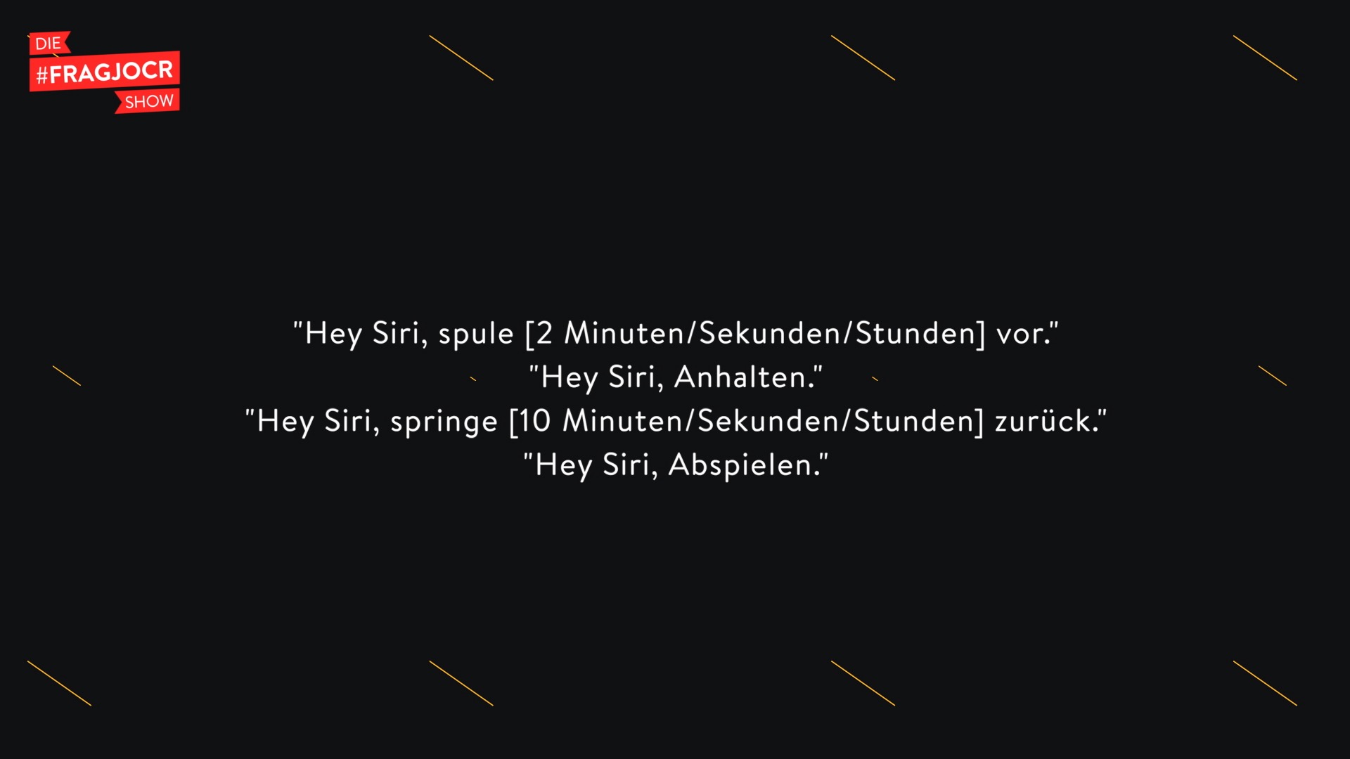 Jocr HomePod Siri Fernseher
