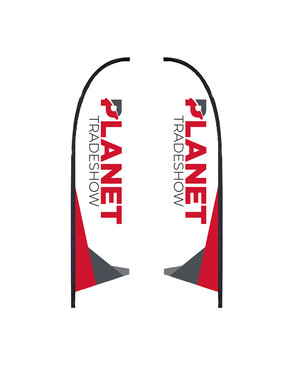 10.5' DoubleSided Blade Flag Tradeshow
