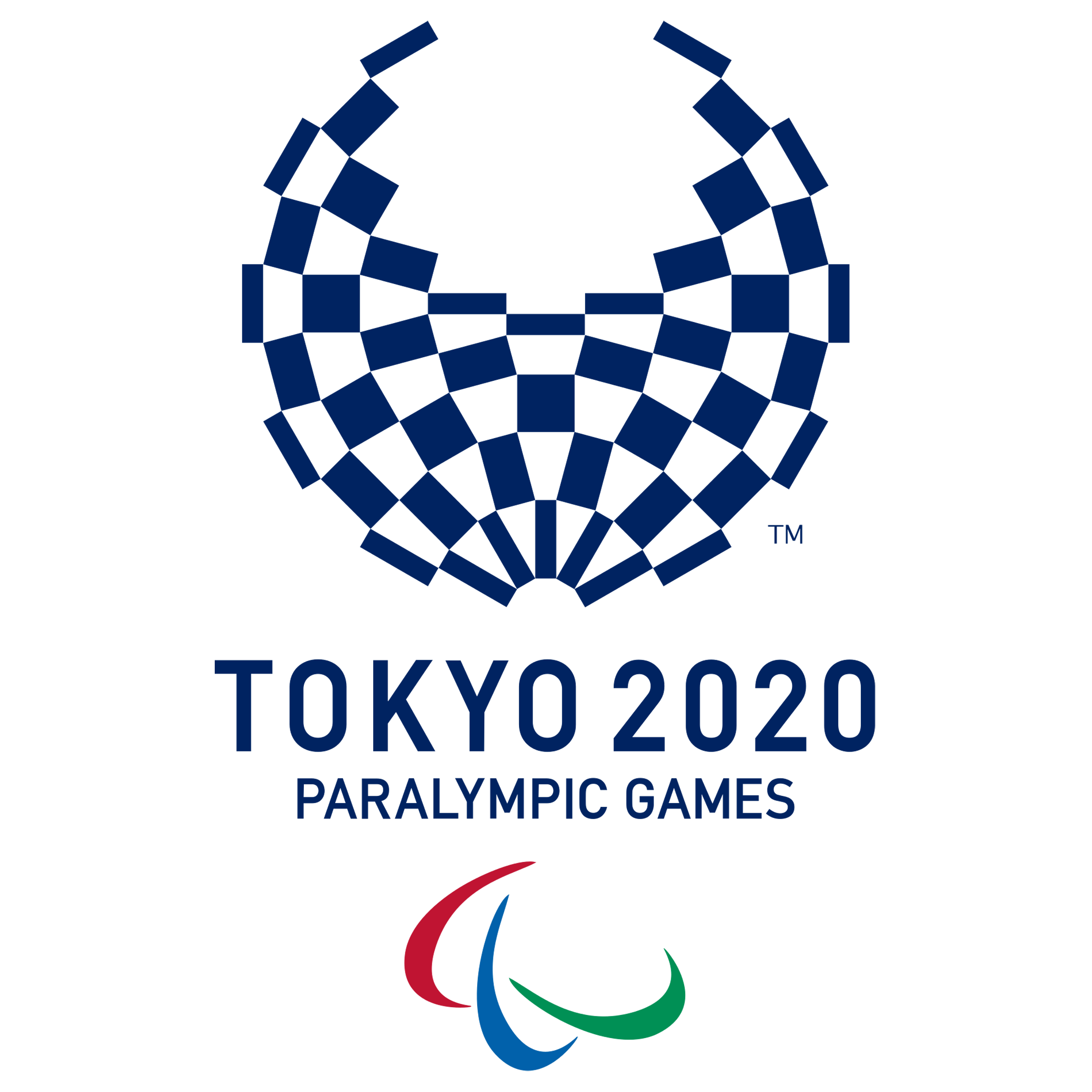 Imagen del símbolo de las paralimpiadas de Tokio 2020.