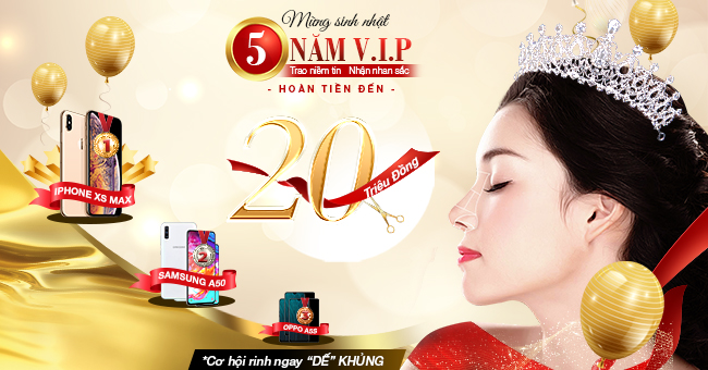 khuyến mãi thẩm mỹ vip