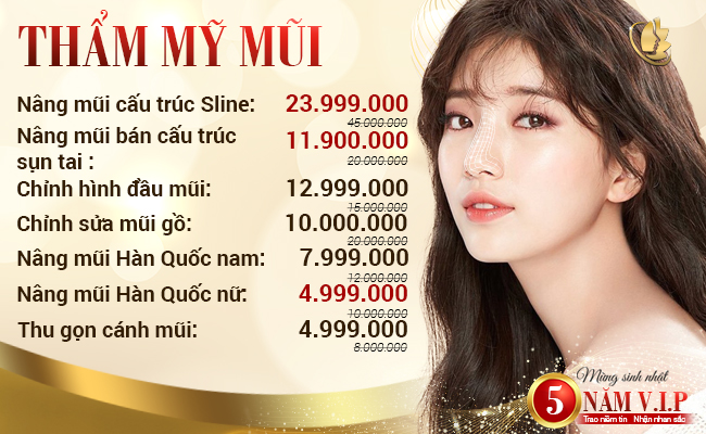 khuyến mãi thẩm mỹ mũi