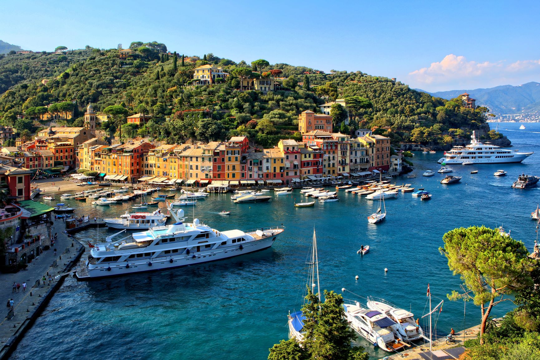 Work aboard a yacht as a stewardess