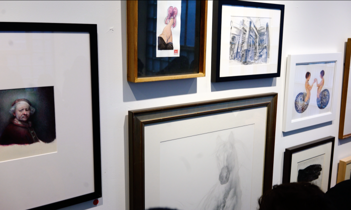 Epoch Times interview with Wright Harvey of Sugarlift surrounding the Sketchbook exhibit