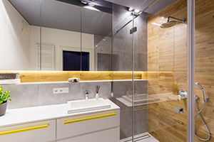 clean bathroom