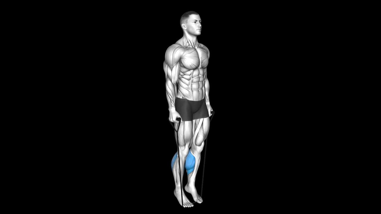 Band Calf Raise How To Video, Alternatives & More