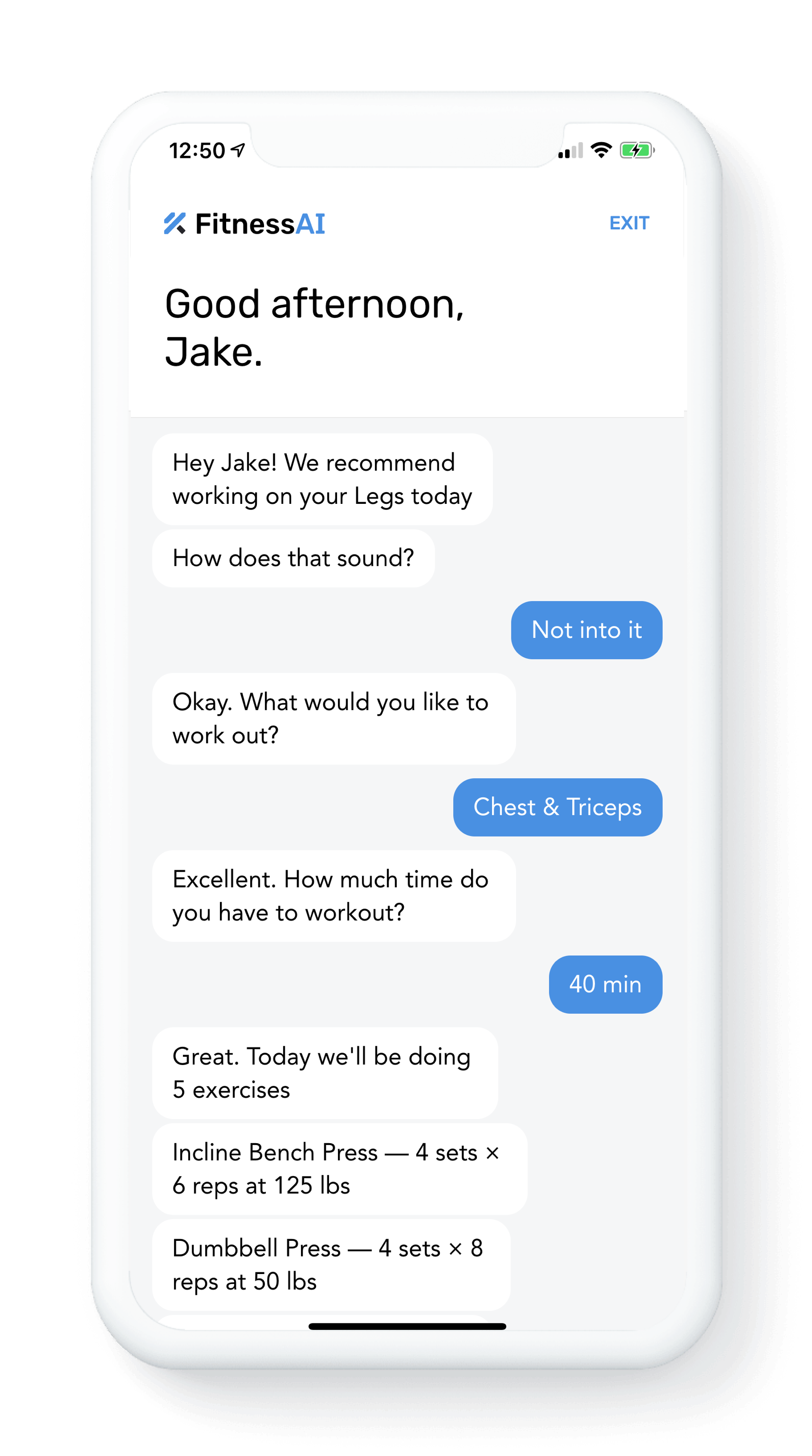 Fitnessai Get Stronger Faster With Artificial Intelligence