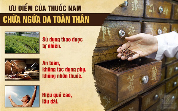 chữa bằng thuốc nam hoàng