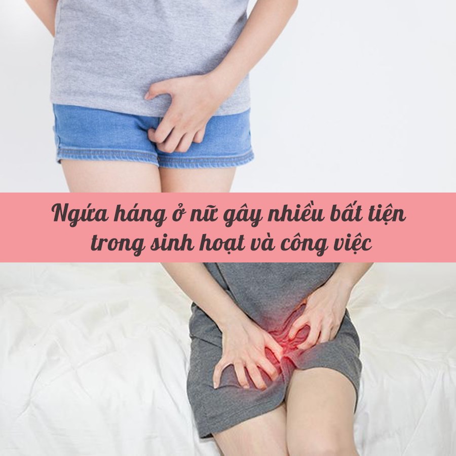 ngứa háng ở nữ