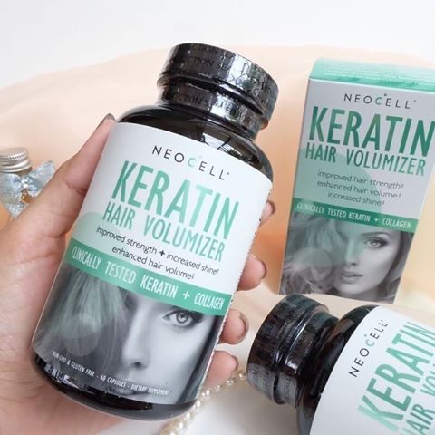 viên uống NeoCell Collagen Keratin Hair Volumizer 60