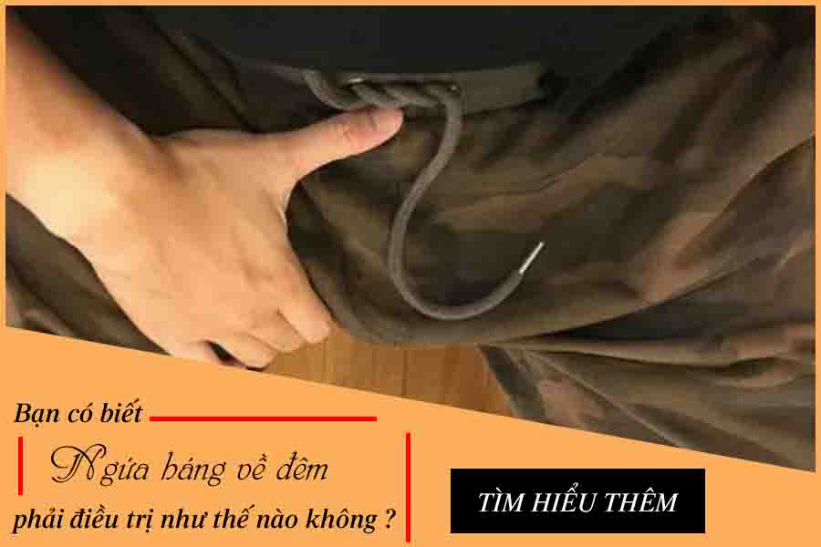 ngứa háng về đêm