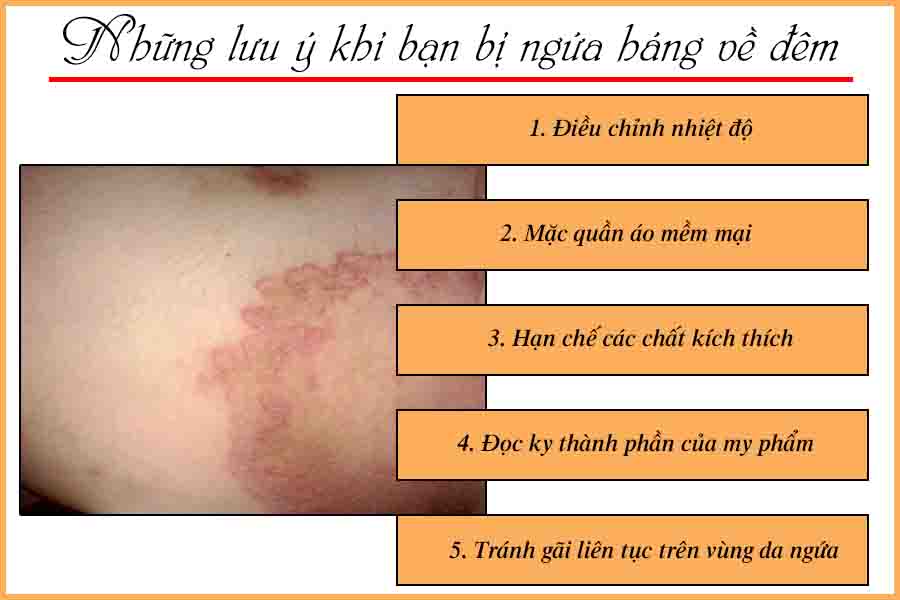 nguyên nhân ngứa háng về đêm
