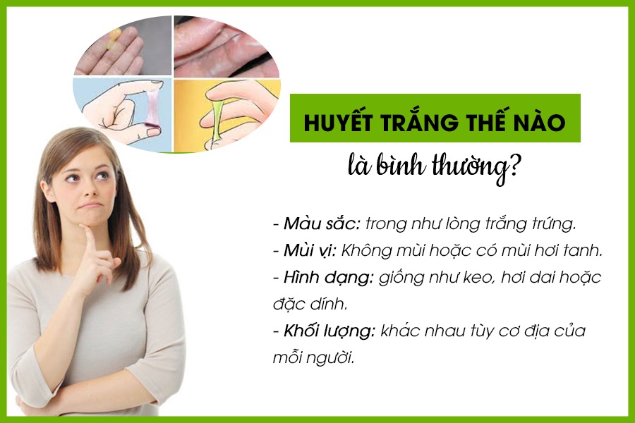 huyết trắng loãng như nước